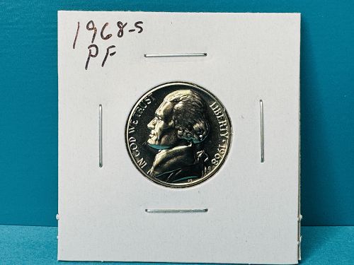 1968-S Proof Jefferson Nickel