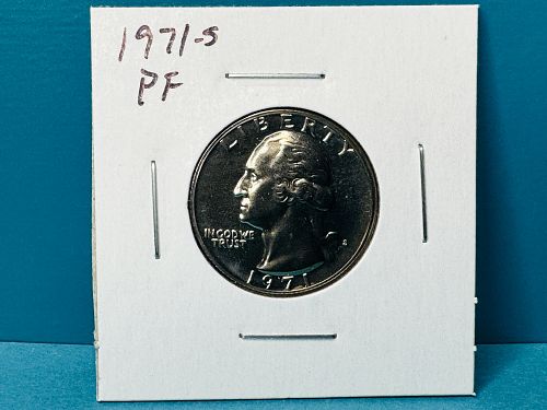 1971-S Proof Washington Quarter