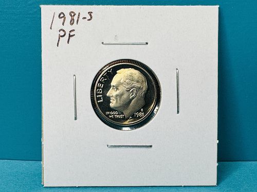 1981-S Proof Roosevelt Dime