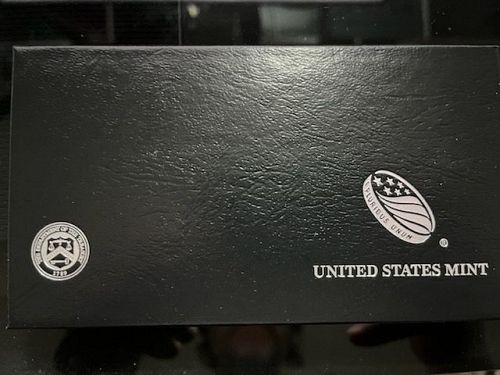 2018 World War I Centennial Silver Dollar And Coast Guard Medal Set W/Case,Box,& COA