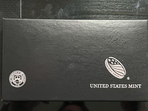 2018 World War I Centennial Silver Dollar And Army Medal Set W/Case,Box,& COA