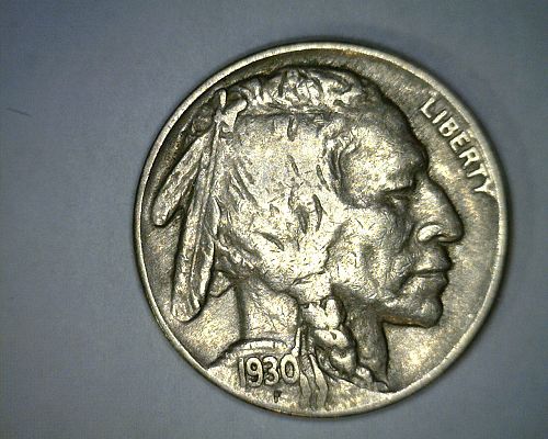 1930 Buffalo Nickel 30-389