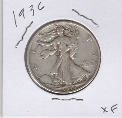 1936  P  WALKING LIBERTY HALF DOLLAR