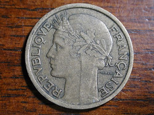 1938 France 1 Franc NIce