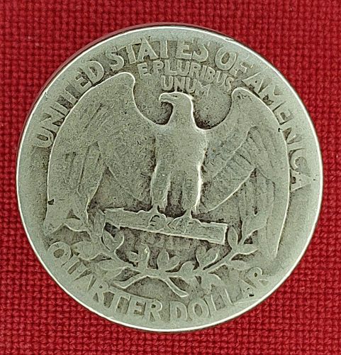 1941 P Washington Quarter Dollar - Free Shipping for additional coins purchased on same invoice.