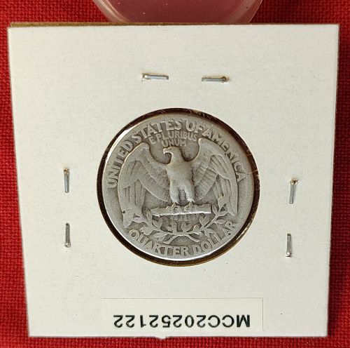 1941 P Washington Quarter Dollar - Free Shipping for additional coins purchased on same invoice.