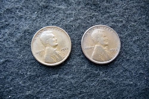 1912 Lincoln cents