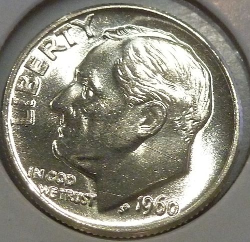 1960-P GEM PROOF Roosevelt Dime ( 150-23)