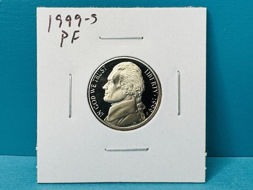 1999-S Proof Jefferson Nickel