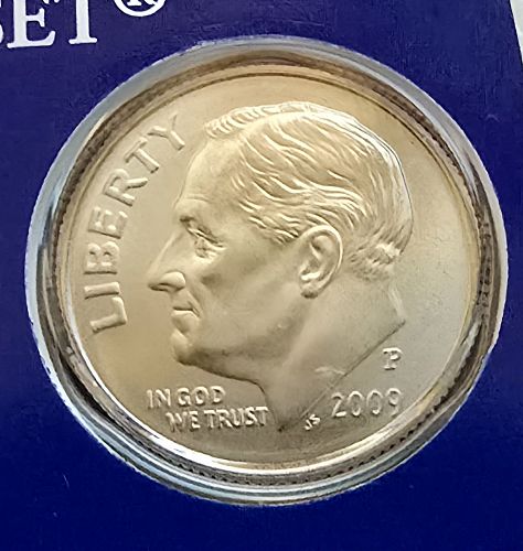 2009-P Roosevelt Dime - BU in Original Mint Cello (I20)