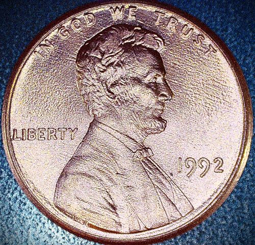 1992 P Lincoln Memorial Cent BU