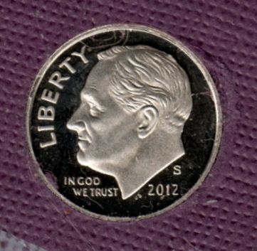 2012 S Roosevelt Dimes -#04-005