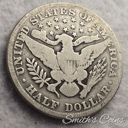 1914 ~ Barber Half Dollar ~ G-6