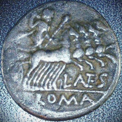Roman Republic,  L. Antestius Gragulus, Silver Denarius 136 BC