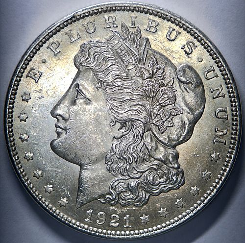 1921  Morgan Dollar Proof like BU GEM UNCIRCULATED