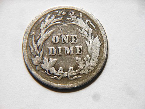 1898-P Silver Barber Dime