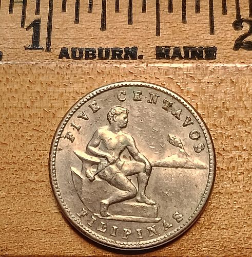 Philippines 5 Centavos KM# 180a 1944S