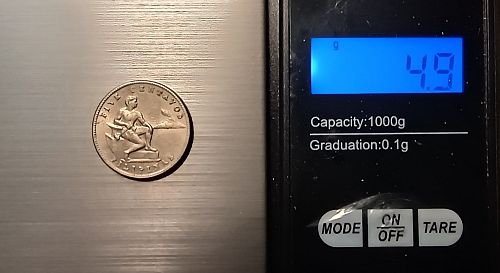 Philippines 5 Centavos KM# 180a 1944S