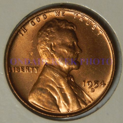 1954-D Lincoln Cent Doubled Die Obv DDO-002