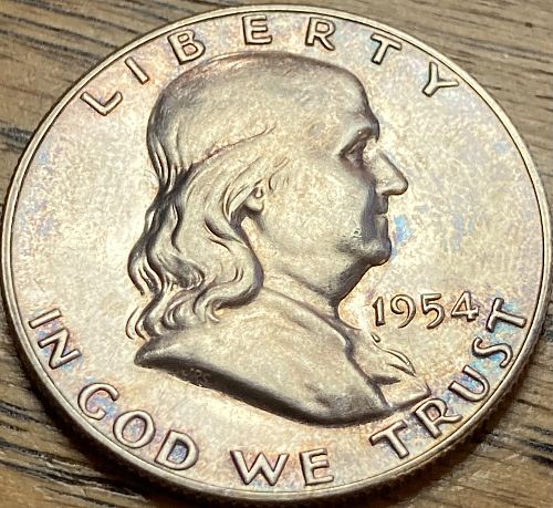 1954 Franklin half in PROOF condition