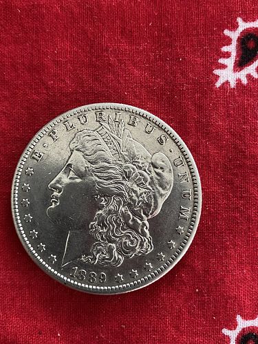 1889-S- Morgan Silver Dollar--Only 700,000 Minted