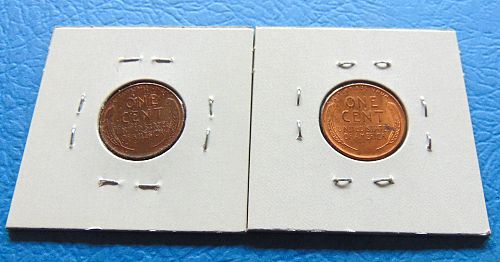 1945 P-1946P Lincoln Wheat Cent Small Cents