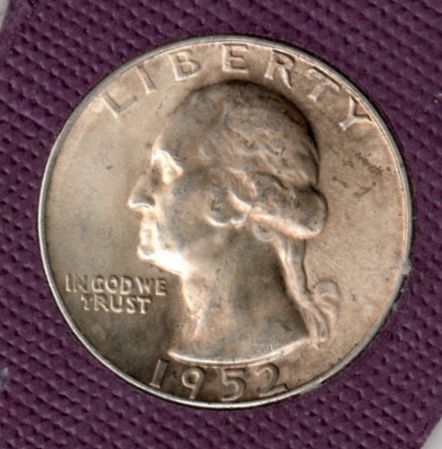 1952 S Washington Quarters -#04-001
