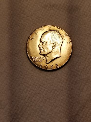 1972 D Eisenhower Dollar