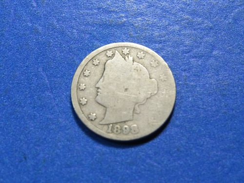 1898-P LIBERTY "V" NICKEL - OVER 100-YEARS OLD - LOT H773