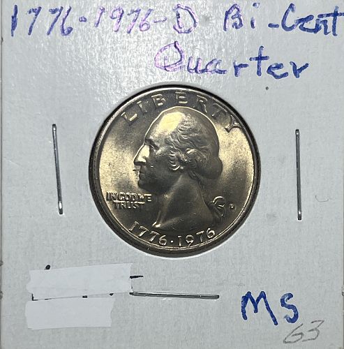 1776-1976 Bi-Centennial Quarter (Q766)