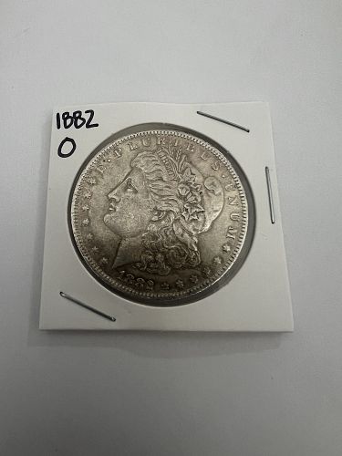 1882 O Morgan Dollars