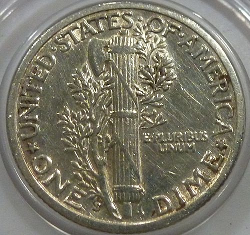 1931-S AU Mercury Dime ABOUT UNCIRCULATED (376)