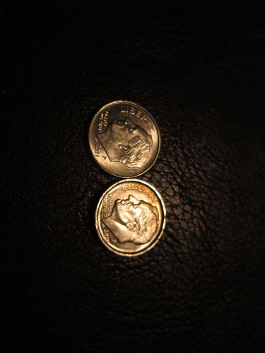 2015p BROADSTRIKE Error w/ Thicker size than regular dime  w/Smooth EDGE (SCARCE)