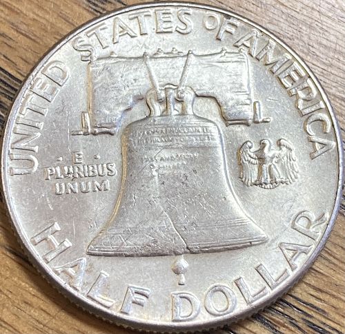1963 Franklin half in ALMOST UNCIRCULATED condition