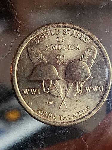 2016 Sacagawea Code Talker $ D MS65