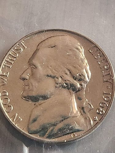 1968 Jefferson Nickel S PROOF PR65