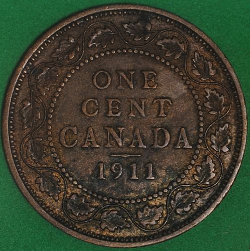 1911 Canada Cent VG