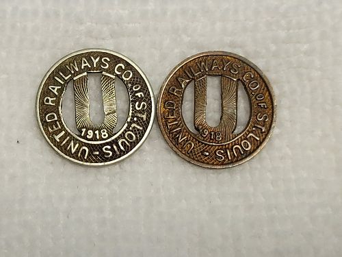 1918 United Railways Token