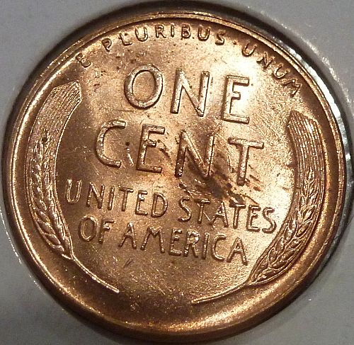 1948-D Gem BU RED Lincoln Wheat Cent (112-D )