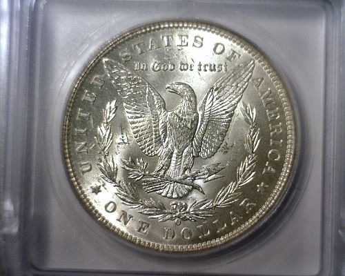 1898  O SILVER MORGAN DOLLAR  ICG MS-63    NICE LOOKING COIN!!