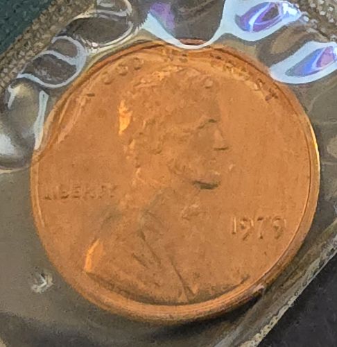 1979 (P) Lincoln Cent - BU in Original Mint Cello (I44)