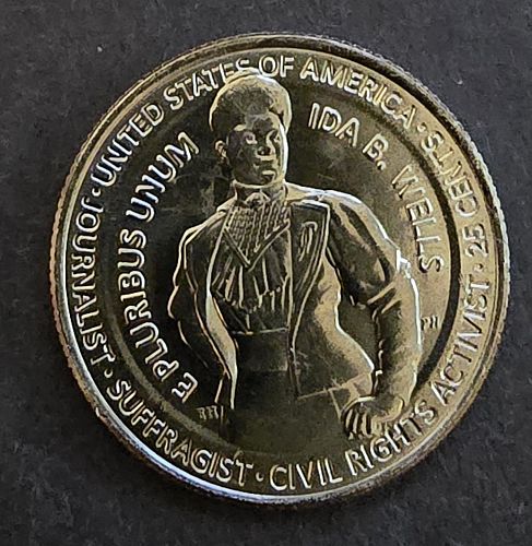 2025-D Wells Quarter - BU from Mint Roll (I48)