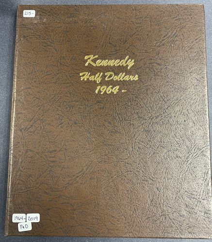 Kennedy Half Dollar set, 1964-2019 P&D Uncirculated (8512)
