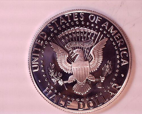 1995 SILVER PROOF KENNEDY HALF