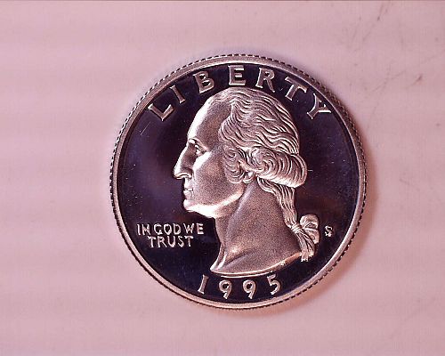 1995 SILVER PROOF KENNEDY HALF