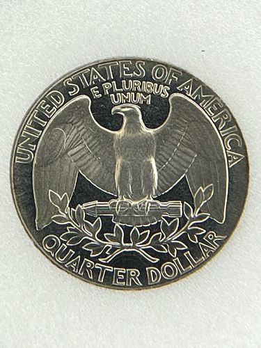 1990-S GEC PR70 DCAM - Washington Quarter