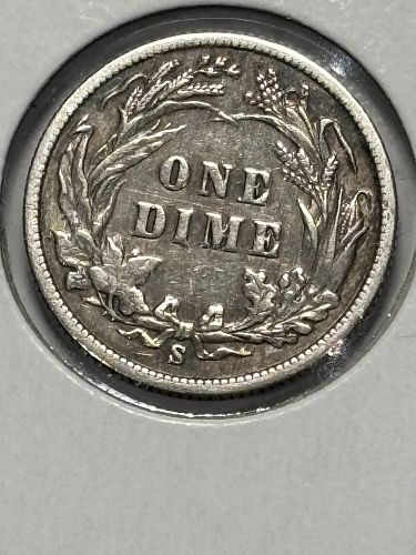 1899 S Barber Dimes
