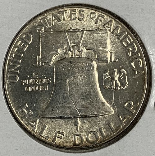 1949 Franklin Half Dollar, MS60+ (8598)