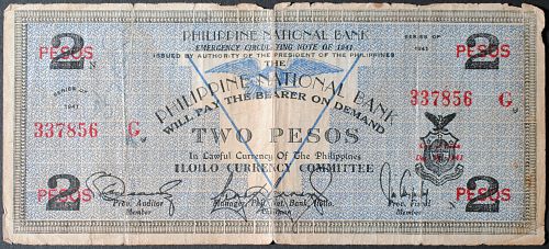 Philippines S306a 2 Pesos VG-F