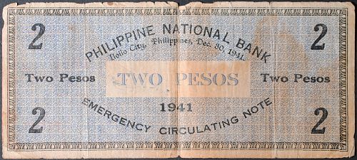 Philippines S306a 2 Pesos VG-F